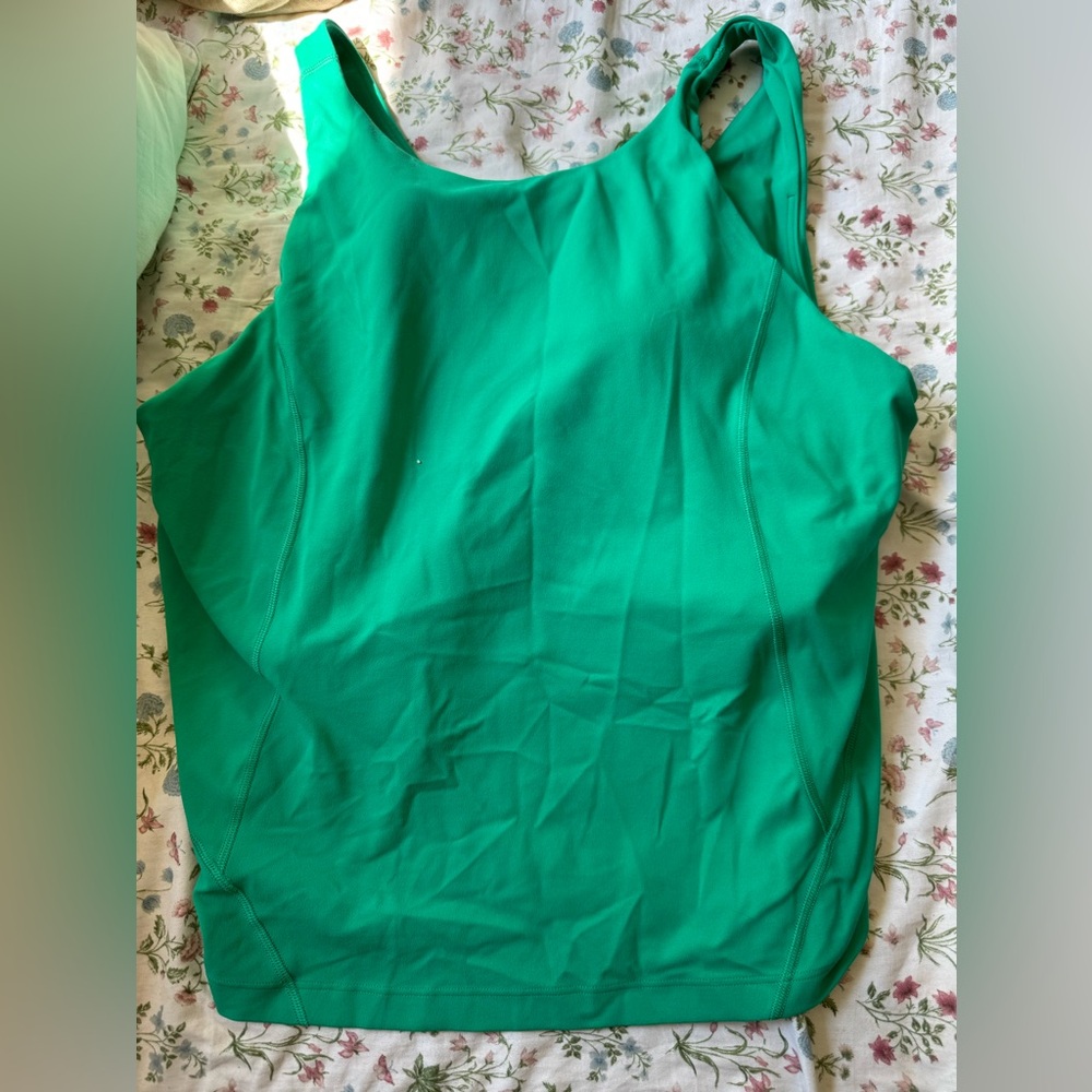 Lululemon Athletica Vibrant Green Tank Top